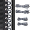 Universal Zero Gravity Chair Repair Cord Kit, 4 Pack Replacement Elastic Cords Repair Tool Kit for Repairing Zero Gravity Chair, Recliners (Silver...