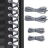 Universal Zero Gravity Chair Repair Cord Kit, 4 Pack Replacement Elastic Cords Repair Tool Kit for Repairing Zero Gravity Chair, Recliners (Silver...