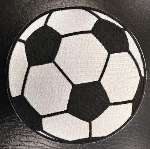 Applicable Pun Soccer Ball - 5 inch Sew-on Patch...