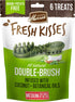 Merrick Fresh Kisses Natural Dental Chews Infused With Coconut And Botanical Oils For Medium Dogs 25-50 Lbs - 6 ct. Bag...