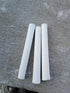 Dustless Chalks White Limestone Slate Pencils Chalk full size | Natural Lime Stone Slate Chalk (Pack of 48)...