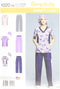 Simplicity Creative Patterns US1020BB Easy To Sew Scrubs Sewing Pattern For Women, Size BB (20W-28W)...
