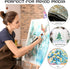 1 Inch Flat Head Paint Brushes Bulk Watercolor Acrylic Paint Brush Synthetic Nylon Hair Paintbrush Artist Painting Brush for Kids Detail Painting ...