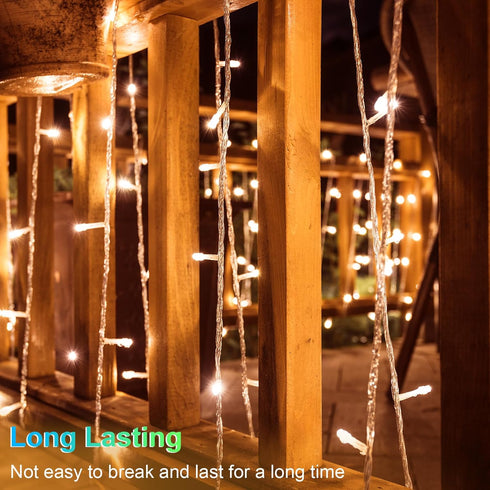 4 Pack LED String Lights Battery Operated, 13.2Ft 40 LED Clear Wire Fairy String Lights, Twinkle Lights Outdoor for Garden Wedding Party Anniversa...