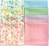 8pcs 18x22inches (46x56cm) Cotton Fabric Floral Pre-Cut Quilt Squares Fat Quarters Fabric Bundles for Sewing & Quilting, Multicolor...