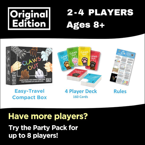 Fun Card Game - Competitive, Fast and Fun Card Games for Adults, Teens and Kids, Strategic Fun Family Games, Card Games for Kids 8-12 +...