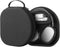 Smart Case for Apple AirPods Max with Sleep Mode,Potective Convenient Carrying Travel Hard Organizer Storage Cover Bag (Black Snow Cloth)...