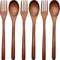 Wooden Spoons Forks Set Including Wooden Spoons and Wooden Forks Japanese Wooden Utensil Set Reusable Handmade Natural Wood Flatware Set for Cooki...