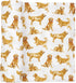 Mud Pie Golden Retriever Print Muslin Baby Swaddle Blanket, 47" x 47"...