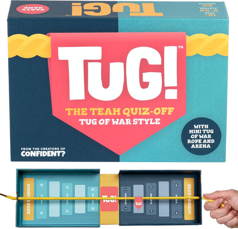 Trivia Battle Board Game | 2-20 Players | Tuga War in a Box | Party Game | Adults & Kids 12 13 14 15 + | 1400 Questions | Best Fun Card Games for ...