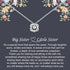 Sisters Gifts, Sterling Silver Interlocking Two Hearts Necklace Gifts for Sisters from Sisters, Big Sister Gifts, Sister Birthday Gift Ideas, Sist...
