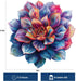 Wooden Puzzle for Adults, Gem Flower Wooden Jigsaw Puzzles(11.2 * 15.9in-200pcs), Beautiful Wooden Puzzle with Box Birthday Gifts for Adults and K...