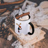 3dRose "Funny Moose With Lacrosse Stick Art" Two Tone Black Mug, 11 oz, Black...