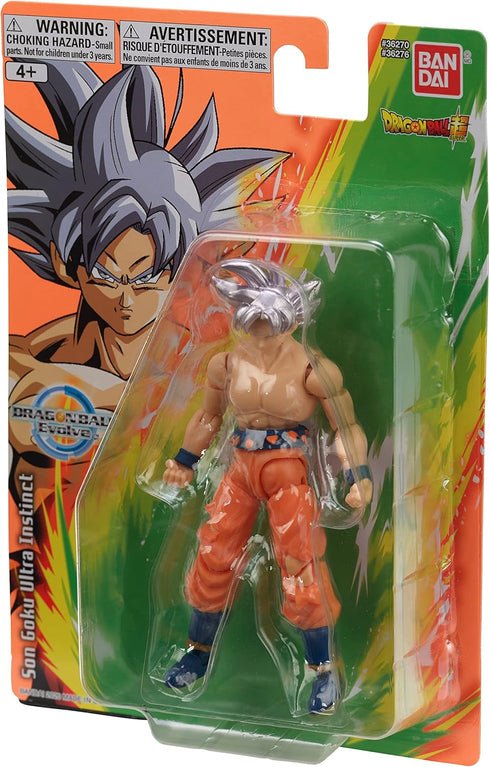 Bandai Namco - Dragon Ball Super - Goku Ultra Instinct, Dragon Ball Evolve 5" Action Figure...