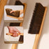 Hand Broom, Dust Brush, Horse Hair Brush with Wood Handle, Duster for Counter, Bench, Car, Furniture, Bed, Woodworking Cleaning...