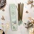White Sage Masala Incense Sticks, Organic Hand Rolled Incense, Natural Herbs & Aromatic Ingredients, Contain 40 Sticks Inside, Burn Time 45-60 Min...