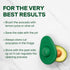 Food Huggers Avocado Huggers 2pc Silicone Reusable Avocado Savers with Pit Storage | BPA Free, Dishwasher Safe Holder | Large & Small Set...