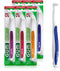 GUM End Tuft Toothbrush - Extra Small Head For Hard-to-Reach Areas - Implants, Back Teeth, and Wisdom Teeth - Soft Dental Brush for Adults (6pk)...