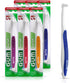 GUM End Tuft Toothbrush - Extra Small Head For Hard-to-Reach Areas - Implants, Back Teeth, and Wisdom Teeth - Soft Dental Brush for Adults (6pk)...
