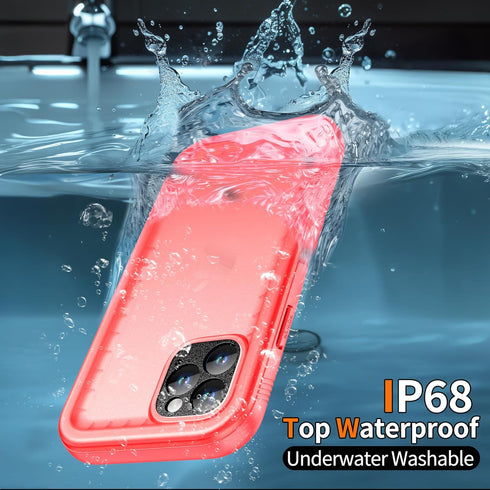 Cozycase Waterproof Case for iPhone 11 Pro Max, Shockproof Full-Body Rugged Bumper Sealed Case with Built-in Screen Protector for iPhone 11 Pro Ma...