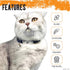 Naruto Cat Collars for Girl Cats, Boy Cats & Small Kitten Collar with Bell | Officially Licensed Naruto Shippuden Hidden Leaf Village Headband Bre...