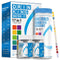 Complete Water Testing Kits for Drinking Water 100 Strips + 2 Bacteria Tester Kits 17 in 1 Well, Tap, Drinkling Water, City Water Testing Strips (...