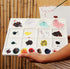 Paint Palette with 20 Wells | Painting Supplies Tray for Watercolor, Oil, Acrylic Paints | Empty Plastic Wet Artist Mixing Art Paint Holder Organi...