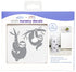 Ubbi Sloth Peel and Stick Decal Stickers, Decorative Sticker for Diaper Pail or Baby Nursery...