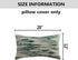 Home Brilliant Lumbar Throw Pillow Covers Green Farmhouse Decorations for Bedding Room Man Boy Party Outside, 2 Pieces(12 x 20 inches, 30x50 cm), ...