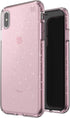 Speck Products Compatible Phone Case for Apple iPhone Xs Max, Presidio Clear + Glitter Case, Bella Pink with Gold Glitter/Bella Pink...
