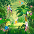 6 Pieces 10 Inch Tropical Parrot Birds Honeycomb Paper Cutouts Hanging Luau Party Decorations, Summer Beach Jungle Rainforest Hawaiian Party Decor...