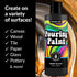 Black Pouring Paint Acrylic Pouring for Pour Art and Flow Painting 8oz 236 ml Bottle Mars Black...