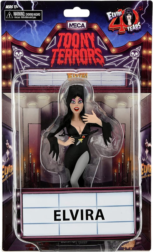 NECA - Toony Terrors Elvira - 6" Action Figure...