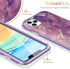 Esdot Compatible with iPhone 12 Pro Max Case with Built-in Screen Protector,with Fashionable Designs for Women Girls,Protective Phone Case for App...