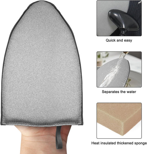 Garment Steamer Ironing Gloves with Finger Loop,Hanging Garment ironing machine board,Standing ironing machine,Anti steam gloves,Heat resistant cl...