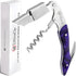WineOp Professional Wine Opener Luxury Double Hinged Waiter's Corkscrew Wine Bottle Key - Cork screwer for Servers, Bartenders, Sommelier and Home...