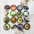 8MM 100PCS Owl Snake Lizard Animal Eyes Glass Cabochon for Clay Doll Making Sculptures Props Craft Jewelry DIY Findings 0.31inches...