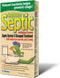 Earthworm¨ Septic Tank System Treatment and Cesspool Treatment - Powder-Formula - Natural Enzymes, Safer for Family, Environmentally Responsible -...