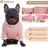 Small Dog Pullover Sweater Winter Warm Puppy Clothes, Classic Cold Weather Cable Knitwear Cat Apparel, Turtleneck Color Block Christmas Holiday Pe...