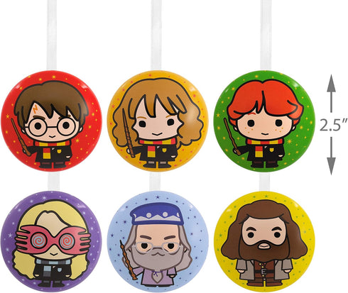 Hallmark Christmas Ornaments, Harry Potter Metal Tins, Set of 6, Harry Potter Tins (0002HCM8796)...