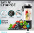Portable Blender for Shakes and Smoothies, Personal Size Blender, Fruit Smoothie Blender, Milkshake – Juicer Mini Blender 4000 mAh USB Rechargeabl...