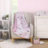 NOJO Sugar Reef Mermaid Pink, Aqua, Gray Super Soft Sherpa Baby Blanket...