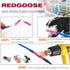 100PCS Heat Shrink Bullet Connectors 22-10 Gauge Insulated Waterproof Electrical Marine Automotive Female and Male Butt Crimp Terminals Assortment...