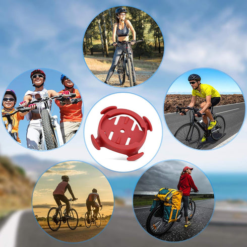 CooSpo Bike Computer Mount, Out-Front Bike Computer Mount Compatible with Garmin,Wahoo,XOSS Bike Computer, Out Front Bracket Plastic Bike Computer...