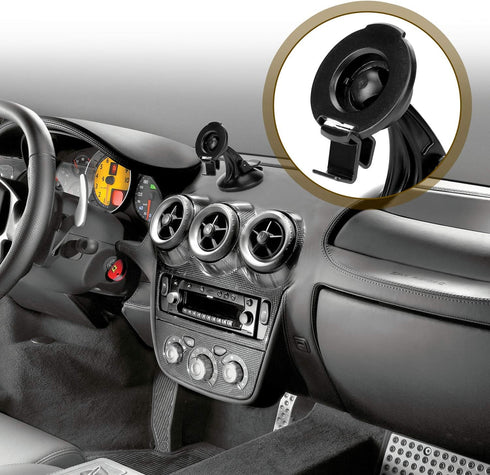 Garmin Accessories GPS Bracket Cradle Mount Compatible with Garmin Nuvi 42LM 44 52LM 54 55LMT 56 58 2407 2408 2447 2448 2467 2497 2507 2508 2547 2...
