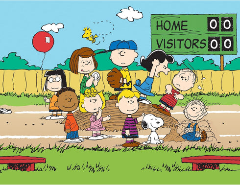 RoseArt - Peanuts - Baseball - 100 Piece Jigsaw Puzzle for Kids and Adults...