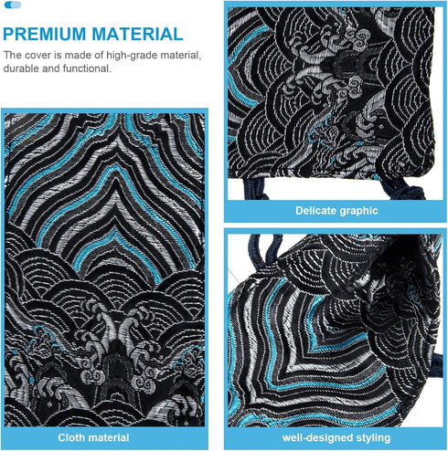 Amosfun teapot Handle Gloves Insulated Pot Sleeve Printed teapot Handle Cover Frying pan Handle red Kitchen Decor and Accessories teapot Handle Sl...