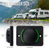 12V RV USB Charger, Quick Charger 3.0 Wall Mount USB Charging Station with Green Indicator Light and Cap for Car Camper Boat Marine SUV ATV (Black...