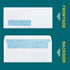 #10 Left Window Envelopes Self Seal - 20/pack - 4 1/8 x 9 1/2 inch - Business Envelopes #10 with Flip & Seal Closure, Security Tinted Envelopes fo...