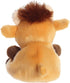 Aurora® Adorable Palm Pals™ Hubert Highland Cow™ Stuffed Animal - Pocket-Sized Play - Collectable Fun - Brown 5 Inches...